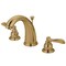 Kingston Brass KB8982NFL 8" Widespread Bathroom Faucet, Polished Brass KB8982NFL - alternate 1